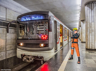 tbilisi metro, naruto