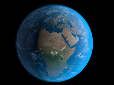 Earth cinema4d