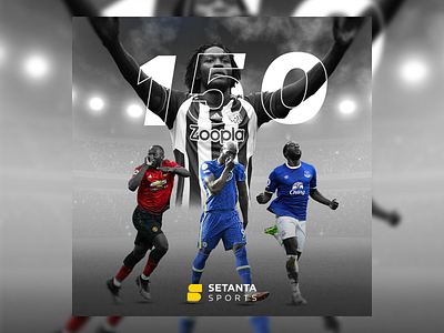 Lukaku 150 adobe adobe photoshop adobephotoshop chelsea design football graphic design lukaku poster sport