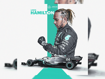 Lewis Hamilton adobe adobe photoshop adobephotoshop boil design f1 formula1 hamilton mercedes poster sport