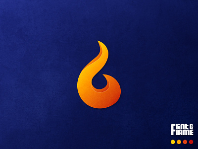 Flint & Flame - A BBQ Restaurant Logo