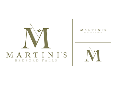 Martinis - Branding bar branding italian logo martini martinis restaurant