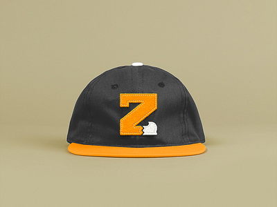 Z is for Zorro - Again baseball cap felt fox hat logo sports zorro