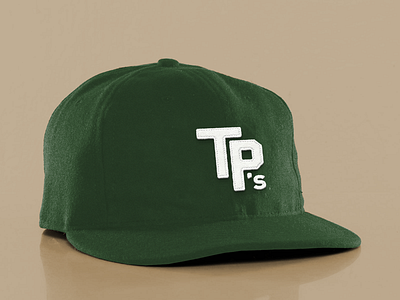 T is for Teepees baseball cap felt hat logo manitoba sports teepee teepees the pas
