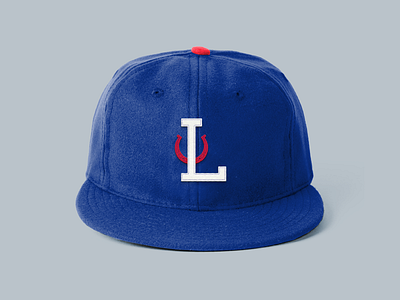 L is for Lewiston Broncs baseball broncs cap felt hat lewiston logo sports