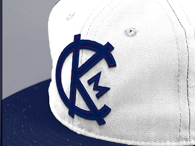 K is for Kansas City Monarchs baseball cap felt hat jackie robinson kansas city logo monarchs sports