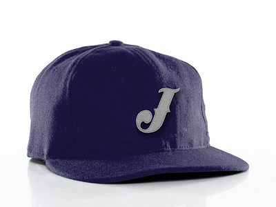 J is for Joplin Miners baseball cap felt hat joplin logo mickey mantle miners sports