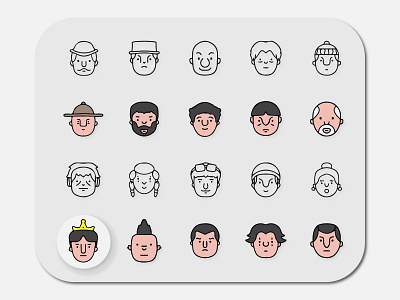 Avatar Vol.1 - Handdrawn Style avatar avatar design avatar icons avatars character characters charactersdesign doodle doodleart hannddrawn icon icon pack icon sets icons icons set iconset people icons profile icon