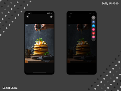 Daily UI #010- Social Share