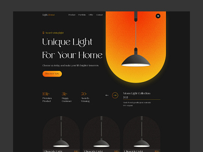 Light_House: Lamp Company Landing Page Website