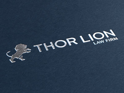 Thor Lion Logo Concept 1 (Mock up)