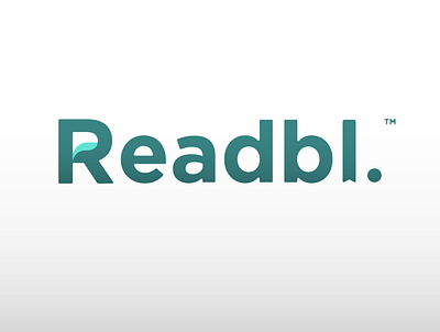Readable Logo logo design readable readbl