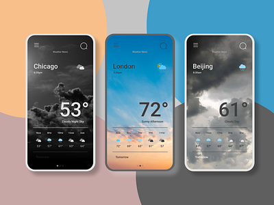 Weather App UX Design