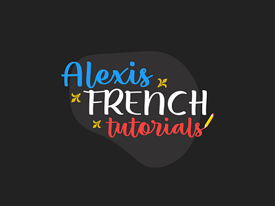 Alexis French Tutorial animated animations art brand identity branding design logo logo animation mobile