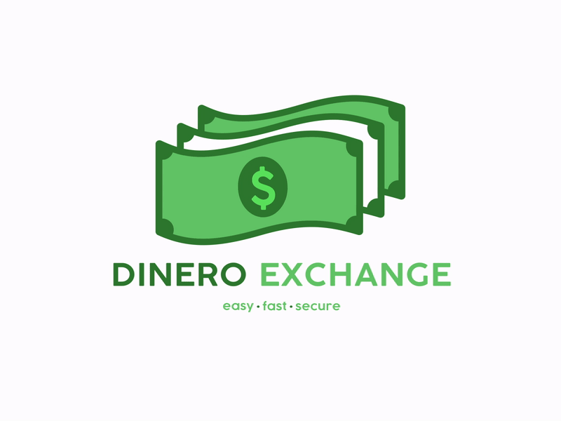 Dinero Exchange Logo Animation after effects animation art design graphic design logo motion graphics