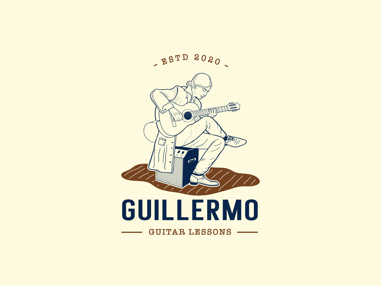 Guillermo Guitar Lessons by Manski Design on Dribbble