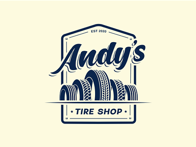 Andy's Tire Shop Logo