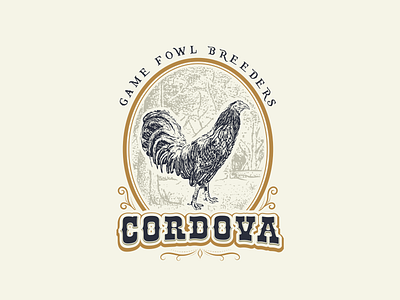 Cordova Game Fowl Breeders art branding design graphic design illustration illustrator logo ui vector vector art