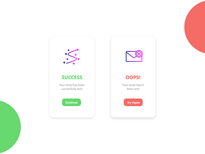 DailyUI #11: Flash message adobexd dailyui dailyuichallenge design illustration ui vector web