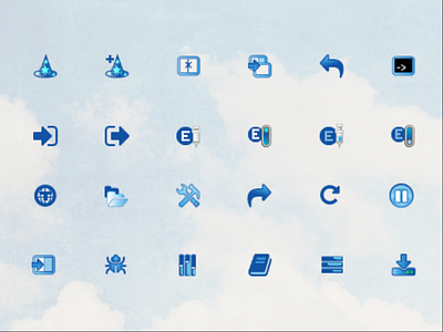 Spirent Landslide™ icons app icons cloud computing icons illustration interaction design interface ui ui design