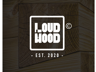 LOUDWOOD© - Brand Identity | June 2020 | branding design flat graphic design icon illustration illustrator logo minimal type typography vector