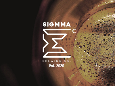 SIGMMA® BREWING CO. - Brand Identity | July 2020 | branding design flat logo minimal