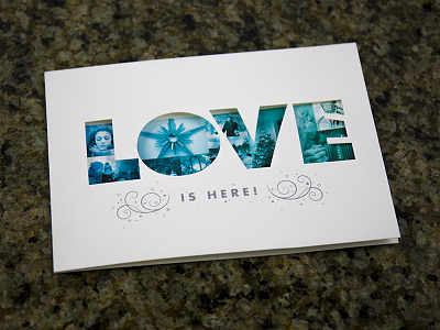 2014 K-LOVE/Air1 Christmas Card air1 christmas christmas card k-love typography