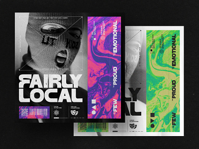 Fairly Local Poster design graphic design poster typography typoster