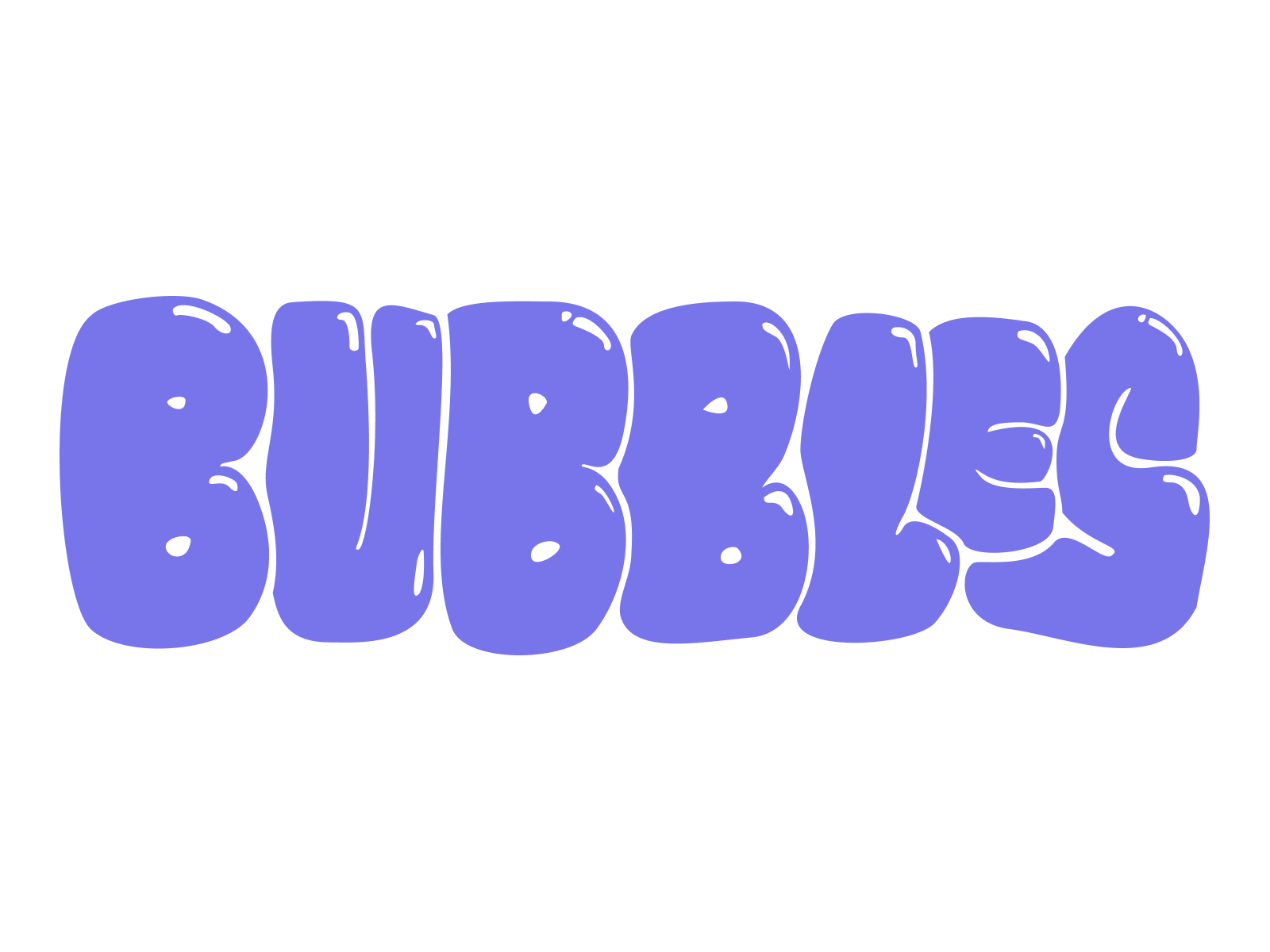 Bubbles word mark by Jon Troutman for Life360 on Dribbble
