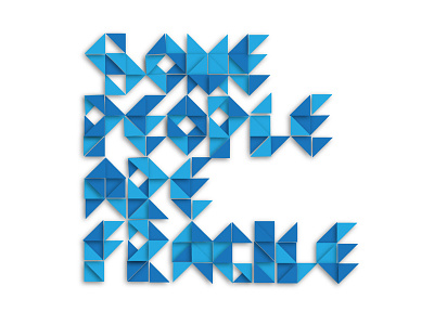 Fragile typography