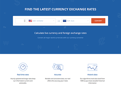 Currency Converter converter currencies icons landing money tool
