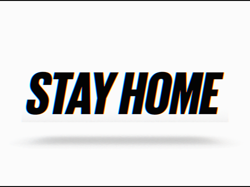 Stay Home Stay Safe 3d animation aftereffects animation cinema4d corona coronavirus motiongraphics stayhome staysafe