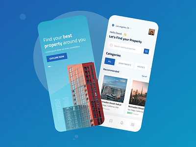 Home Rental App UI Design