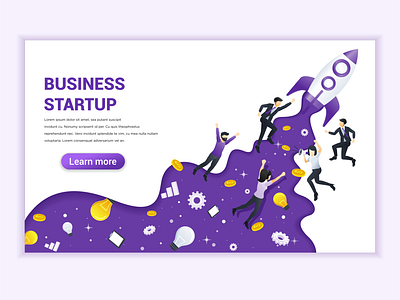 Business Startup concept illustration