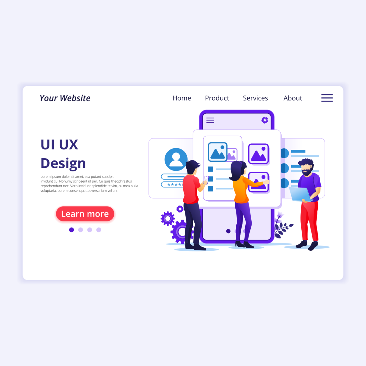 UI UX Design concept illustration by agnyhasyastudio on Dribbble