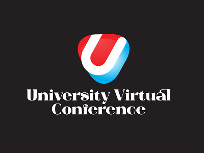 Virtual Conference Logo bangladeshi logo designer brand design brand identity branding brandmark design graphic design illustration logo logo design logo designer logomark logotype