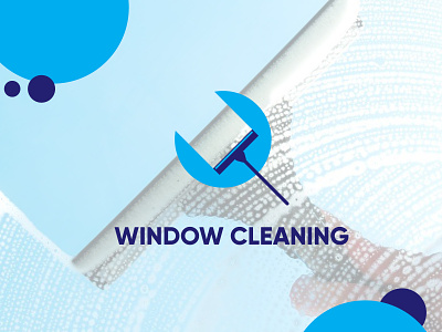 Window Cleaning Service Logo bangladeshi logo designer brand design brand identity branding cleaning logo cleaning service logo graphic design illustration logo logo design logotype