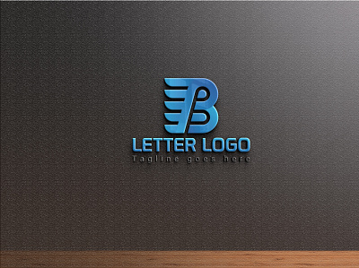 B letter logo brand identity design branding company logo flat letter logo logo logo design minimal modern unique