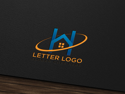 H letter logo brand identity design branding company logo flat letter logo logo logo design minimal modern unique