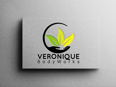Veronique brand identity design branding company logo flat garphicdesign illustration logo logo design minimal minimalist logo modern round logo unique
