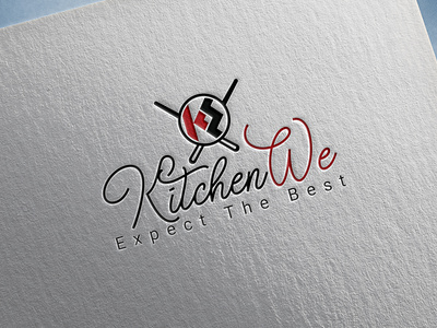 Kitchenwe brand identity design branding colorful company logo flat illustration kitchen products logo kitchenlogo logo design minimal modern products logo unique