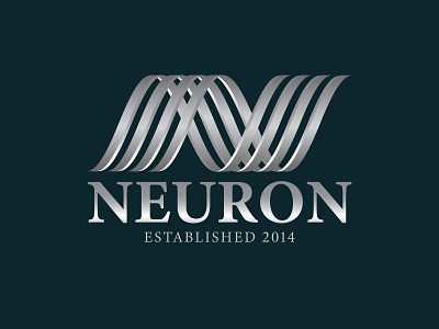 Neuron logo brand identity design branding company logo graphicdesign illustration logo logo design logodesign minimal modern unique vector