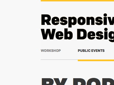 Launched colfax light gray responsive web design yellow