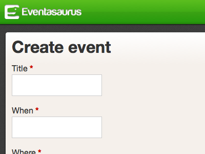 Create event