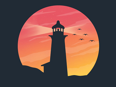 Lighthouse illustration