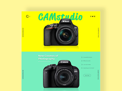 Web UX design for Camstudio