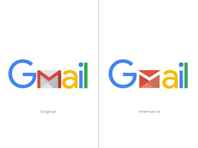 Gmail Logo Exploration alternative brand design brand identity branding concept design exploration gmail google graphic design logo logo design logotype minimal rebound rebranding typography