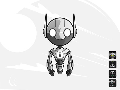 Leobot bot design graphic design illus illustration leo robot vector