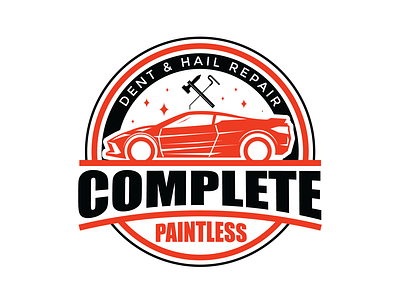 Mobile auto repair service logo