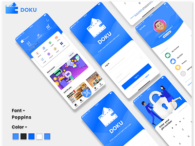 Simple UI Design DOKU's App's